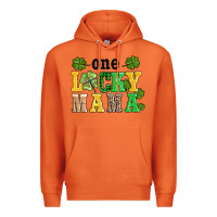 Carrot one lucky mama Premium Hoodie - AdoDesignShop