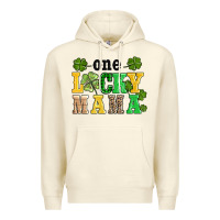 Sandshell one lucky mama Premium Hoodie - AdoDesignShop