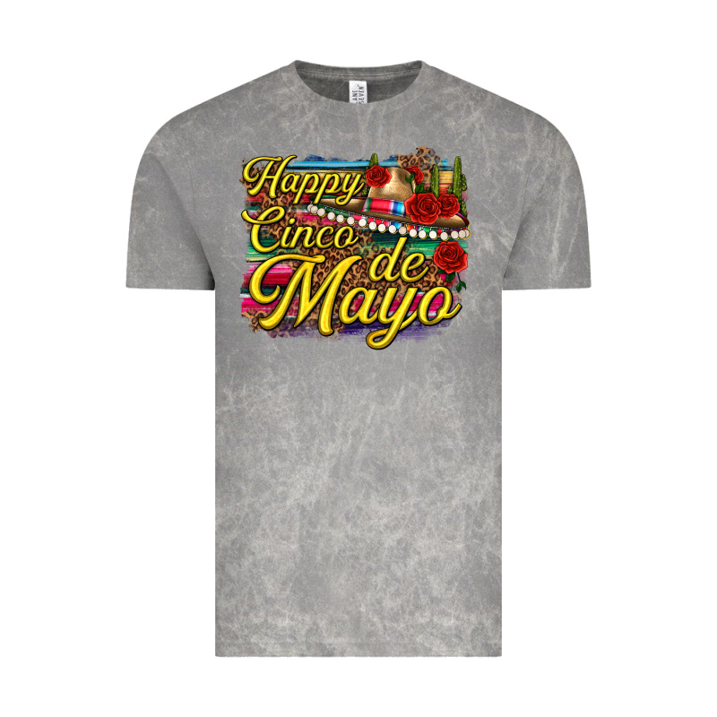 Happy Cinco De Mayo Vintage Tee by texasbilliewilder | Teevron