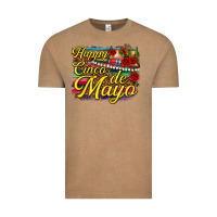Vintage Coffee Happy Cinco de Mayo Vintage Tee - texasbilliewilder