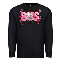 Black one loved bus monitor Premium Sweatshirt - MaliasSmallBusiness
