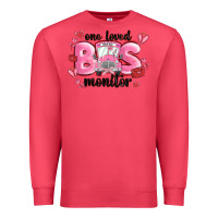 Cardinal one loved bus monitor Premium Sweatshirt - MaliasSmallBusiness