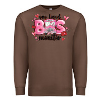 Chestnut one loved bus monitor Premium Sweatshirt - MaliasSmallBusiness
