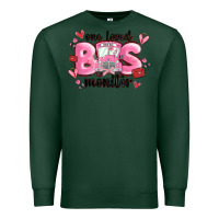 Sports Green one loved bus monitor Premium Sweatshirt - MaliasSmallBusiness