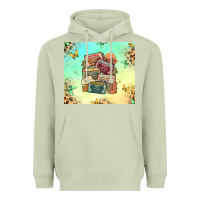 Matcha country cassette tapes Heavyweight Hoodie - MaliasSmallBusiness