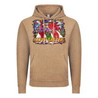 Vintage Coffee Happy Easter Roosters Vintage Hoodie - RanaPortraitStore