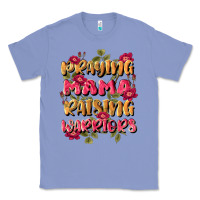 Colony Blue praying mama raising warriors Classic Tee - JahusDesignShop