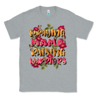 Heather Grey praying mama raising warriors Classic Tee - JahusDesignShop