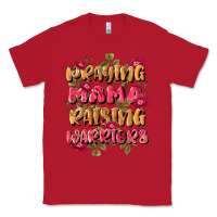 Red praying mama raising warriors Classic Tee - JahusDesignShop