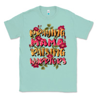 Seafoam praying mama raising warriors Classic Tee - JahusDesignShop