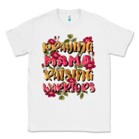 White praying mama raising warriors Classic Tee - JahusDesignShop