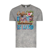 Cloud Rock coffee because adulting is hard Vintage Tee - Zillion Design Studio