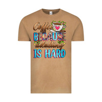 Vintage Camel coffee because adulting is hard Vintage Tee - Zillion Design Studio