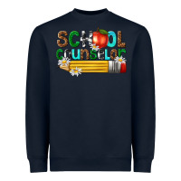 Navy school counselor Heavyweight Sweatshirt - texasbilliewilder