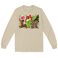 Mushroom lpn christmas nurse with Long Sleeve Tee - AdoDesignShop