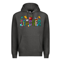 Charcoal Heather Eastern Teacher Premium Hoodie - BundleAndBundleShop