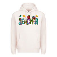 Pale Pink Eastern Teacher Premium Hoodie - BundleAndBundleShop