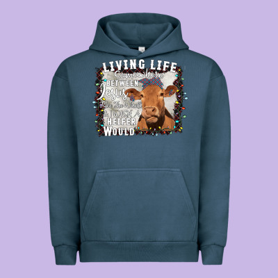 Between Jesus Take The Wheel I Wish A Heifer Would Urban Hoodie Designed By Bettercallsaul