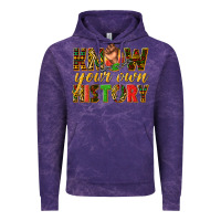 Cloud Purple know your own history Vintage Hoodie - texasbilliewilder