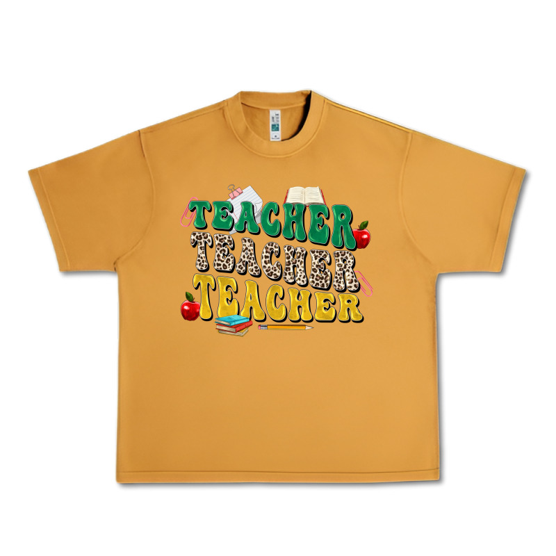Teacher Teacher Teacher Urban Heavy Tee by Zillion Design Studio | Teevron
