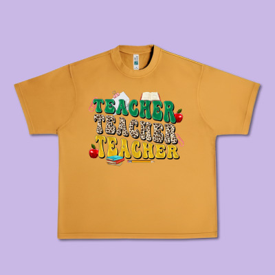 Teacher Teacher Teacher Urban Heavy Tee Designed By Zillion Design Studio