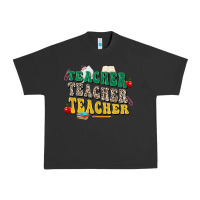 Pigment Black teacher teacher teacher Urban Heavy Tee - Zillion Design Studio
