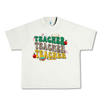 Pistachio teacher teacher teacher Urban Heavy Tee - Zillion Design Studio