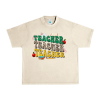 Sandshell teacher teacher teacher Urban Heavy Tee - Zillion Design Studio