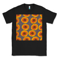 Black african fabric seamless pattern Classic Tee - BundleAndBundleShop