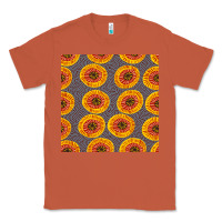 Copper african fabric seamless pattern Classic Tee - BundleAndBundleShop