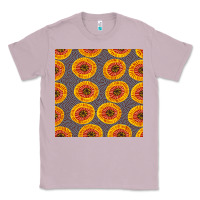 Lilac african fabric seamless pattern Classic Tee - BundleAndBundleShop