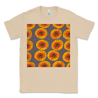 Mushroom african fabric seamless pattern Classic Tee - BundleAndBundleShop
