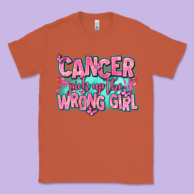 Cancer Pick Up The Wrong Girl Classic Tee Designed By Adodesignshop
