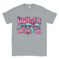 Heather Grey cancer pick up the wrong girl Classic Tee - AdoDesignShop