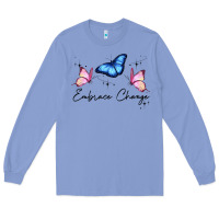 Colony Blue embrace change Long Sleeve Tee - JahusDesignShop