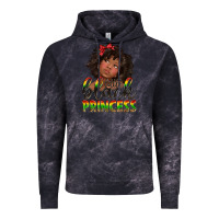 Cloud Black little black princess Vintage Hoodie - texasbilliewilder