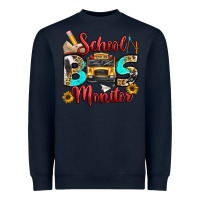 Navy school bus monitor Heavyweight Sweatshirt - texasbilliewilder