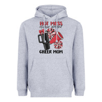 Heather Grey hot mess always stressed cheer mom Heavyweight Hoodie - MaliasSmallBusiness