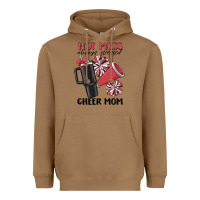 Toasted Coconut hot mess always stressed cheer mom Heavyweight Hoodie - MaliasSmallBusiness