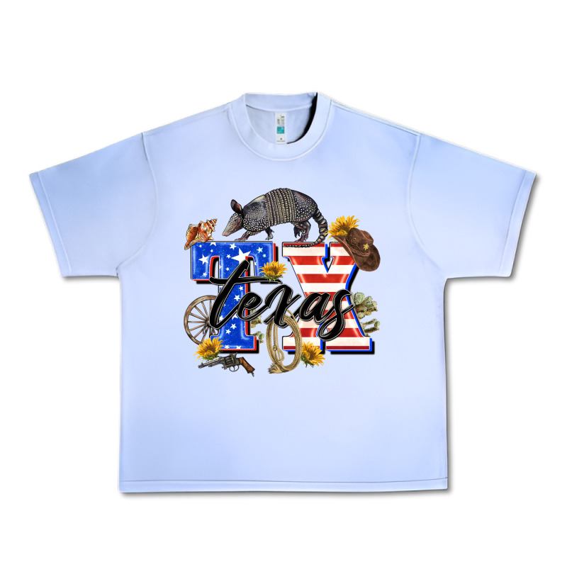 Texas Tx Urban Heavy Tee by Zillion Design Studio | Teevron