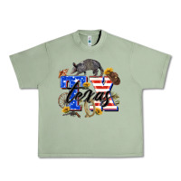 Oil Green texas tx Urban Heavy Tee - Zillion Design Studio