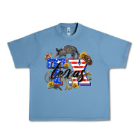 Pebble Blue texas tx Urban Heavy Tee - Zillion Design Studio