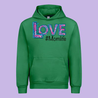 Love Mom Life Urban Hoodie Designed By Bettercallsaul