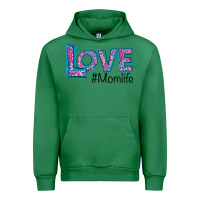 Emerald Love Mom Life Urban Hoodie - Bettercallsaul