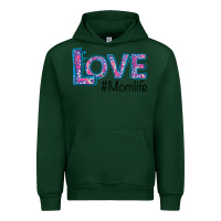 Forest Green Love Mom Life Urban Hoodie - Bettercallsaul