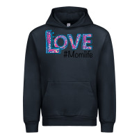 Navy Love Mom Life Urban Hoodie - Bettercallsaul