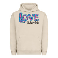 Pigment French Oak Love Mom Life Urban Hoodie - Bettercallsaul