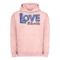 Pigment Salmon Love Mom Life Urban Hoodie - Bettercallsaul