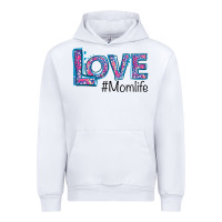 White Love Mom Life Urban Hoodie - Bettercallsaul