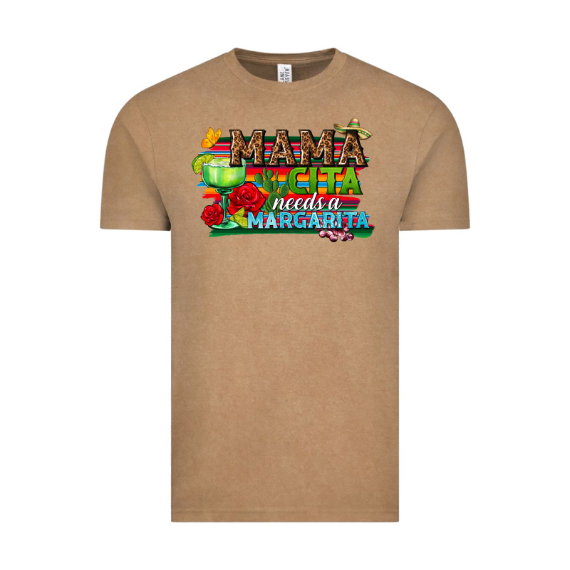 Mama Cita Needs A Margarita Vintage Tee by texasbilliewilder | Teevron